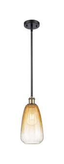 Ballston One Light Mini Pendant in Black Antique Brass (405|516-1S-BAB-G480-6AM)