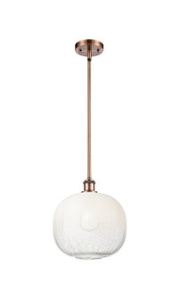 Ballston One Light Mini Pendant in Antique Copper (405|516-1S-AC-G481-10OP)