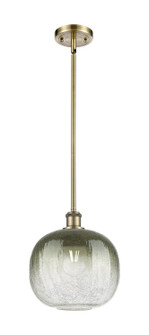 Ballston One Light Mini Pendant in Antique Brass (405|516-1S-AB-G481-10SL)