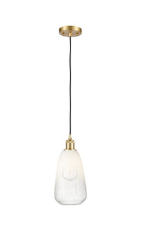 Ballston One Light Mini Pendant in Satin Gold (405|516-1P-SG-G480-6OP)