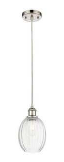 Ballston One Light Mini Pendant in Polished Nickel (405|516-1P-PN-G459-6CL)