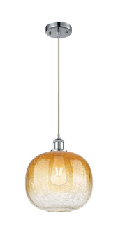 Ballston One Light Mini Pendant in Polished Chrome (405|516-1P-PC-G481-10AM)