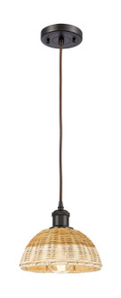 Ballston One Light Mini Pendant in Oil Rubbed Bronze (405|516-1P-OB-NBD2-75-NAT)