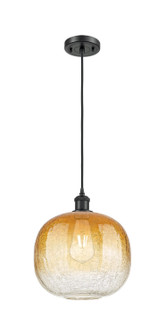 Ballston One Light Mini Pendant in Matte Black (405|516-1P-BK-G481-10AM)