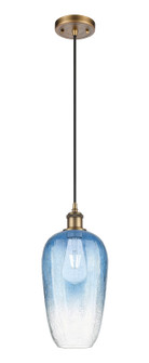 Ballston One Light Mini Pendant in Brushed Brass (405|516-1P-BB-G484-7SB)