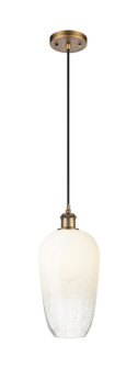 Ballston One Light Mini Pendant in Brushed Brass (405|516-1P-BB-G484-7OP)