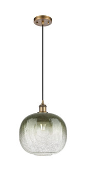 Ballston One Light Mini Pendant in Brushed Brass (405|516-1P-BB-G481-10SL)