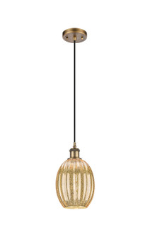Ballston One Light Mini Pendant in Brushed Brass (405|516-1P-BB-G459-6ME)