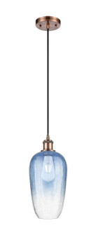 Ballston One Light Mini Pendant in Antique Copper (405|516-1P-AC-G484-7SB)