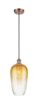 Ballston One Light Mini Pendant in Antique Copper (405|516-1P-AC-G484-7AM)