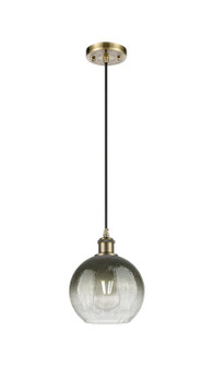 Ballston One Light Mini Pendant in Antique Brass (405|516-1P-AB-G483-8SL)