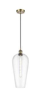 Ballston One Light Mini Pendant in Antique Brass (405|516-1P-AB-G456-8CL)