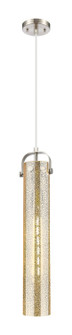 Downtown Urban One Light Pendant in Satin Nickel (405|413-1PS-SN-G413-1S-4ME)