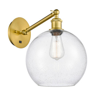 Ballston One Light Wall Sconce in Satin Gold (405|317-1W-SG-G124-10)