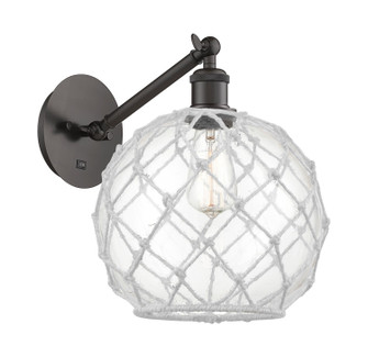 Ballston One Light Wall Sconce in Oil Rubbed Bronze (405|317-1W-OB-G122-10RW)