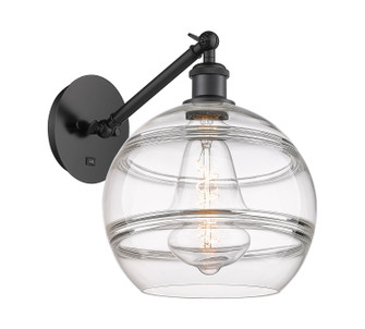 Ballston One Light Wall Sconce in Matte Black (405|317-1W-BK-G556-10CL)
