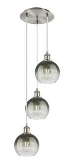 Ballston Three Light Pendant in Brushed Satin Nickel (405|113B-3P-SN-G483-8SL)