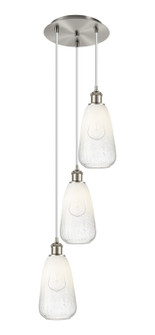 Ballston Three Light Pendant in Brushed Satin Nickel (405|113B-3P-SN-G480-6OP)