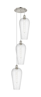 Ballston Three Light Pendant in Polished Nickel (405|113B-3P-PN-G456-8SDY)