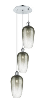 Ballston Three Light Pendant in Polished Chrome (405|113B-3P-PC-G484-7SL)