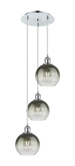 Ballston Three Light Pendant in Polished Chrome (405|113B-3P-PC-G483-8SL)