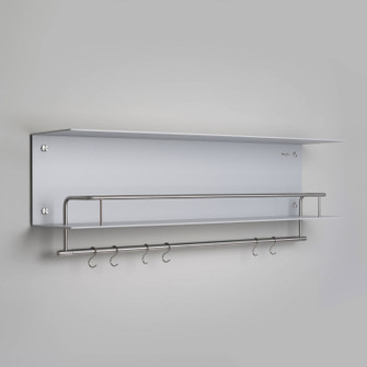 Kitchen Hanger Shelf in Stone / Steel (576|USV-231928)