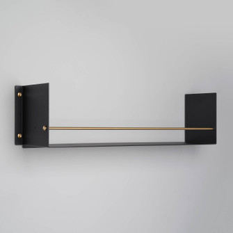 Kitchen Girder Shelf in Black / Brass (576|USV-061915)