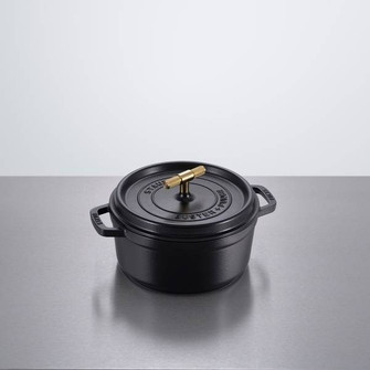 Cocotte in Black / Brass (576|UKA-064233)