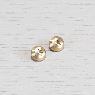 Torx Cap in Brass (576|TC-P01-02-BR)