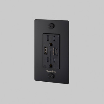 Duplex Outlet in Black (576|NSK-023409)