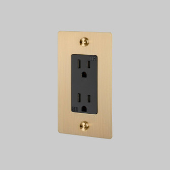 Duplex Outlet in Brass (576|NSC-053808)