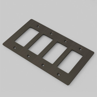 Wall Plate in Smoked Bronze (576|NPL-093594)