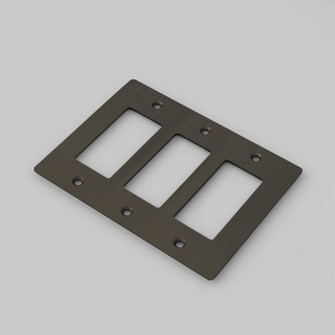 Wall Plate in Smoked Bronze (576|NPL-093589)