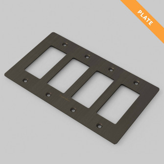 Wall Plate in Smoked Bronze (576|NPL-09306)