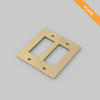Wall Plate in Brass (576|NPL-05294)