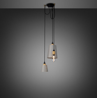 LED Pendant in Brass (576|NHK-25491)