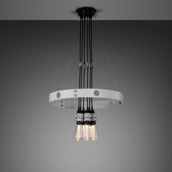LED Chandelier in Steel (576|NHE-232181)