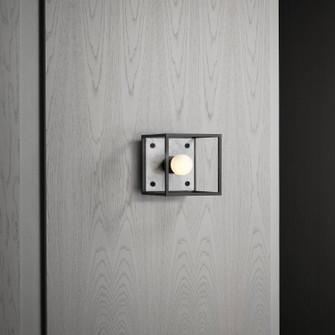 One Light Ceiling Mount in White Marble (576|NCA-143400)