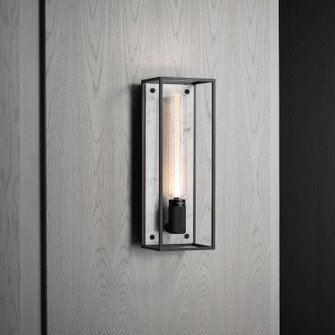 One Light Wall Sconce in White Marble (576|NCA-143396)