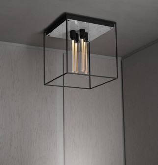 Four Light Ceiling Mount in White Marble (576|NCA-14282)