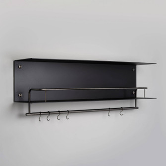 Shelf in Black / Gun Metal (576|USV-531925) Shelf in Black / Gun Metal (576|USV-531925)