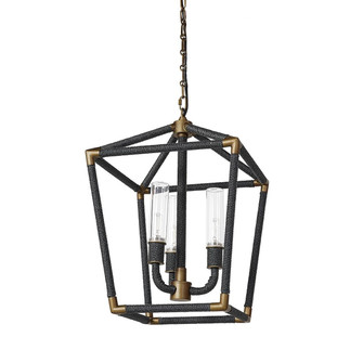 Hollister Three Light Chandelier in Light Bronze/Black (515|2148-10)
