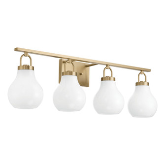 Mansfield Four Light Vanity in Champagne Gold (577|207857A)