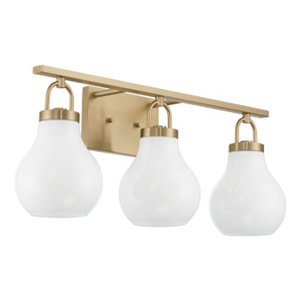Mansfield Three Light Vanity in Champagne Gold (577|207856A)
