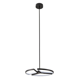 Alfie LED Pendant in Textured Black (577|207766A)