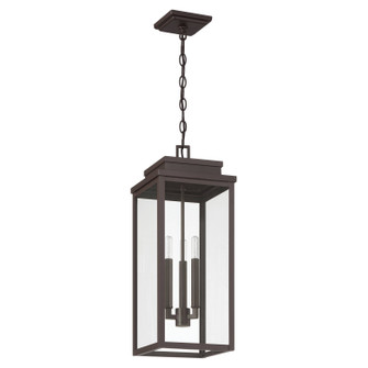 Hillside Three Light Exterior Pendant in Dark Bronze (577|207755A)
