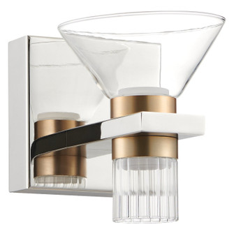 Blake LED Vanity in Polished Nickel, Champagne Gold (577|207687A)