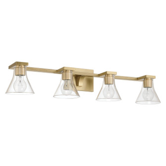 Gilford Four Light Vanity in Champagne Gold (577|207659A)