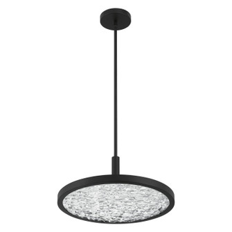 Courtney LED Convertible Pendant in Textured Black (577|207417A)