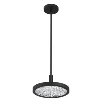 Courtney LED Convertible Pendant in Textured Black (577|207415A)